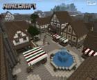 Minecraft dorp