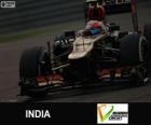 Romain Grosjean - Lotus - Grand Prize van India 2013, 3e ingedeeld