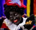 Zwarte Piet, de assistent van Sinterklaas in Nederland en België