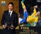 FIFA Puskás Award 2013 voor Zlatan Ibrahimovic