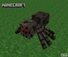 Spin, een van de wezens van Minecraft