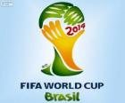 Logo van de Wereldkampioenschap voetbal 2014 van Brazilië