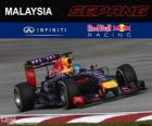 Sebastian Vettel - Red Bull - Grand Prix van Maleisië 2014, 3e ingedeeld