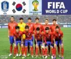 Selectie van Zuid-Korea, Groep H, Brazilië 2014