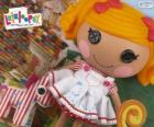 Spot Splatter Splash Lalaloopsy met haar huisdier, een zebra