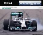 Nico Rosberg - Mercedes - Grand Prize van de China 2014, 2e ingedeeld