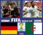 Duitsland - Algerije, achtste finale, Brazilië 2014