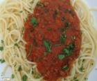 Spaghetti met tomatensaus