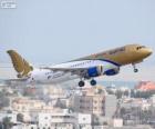 Gulf Air, de nationale luchtvaartmaatschappij van het Koninkrijk Bahrein (Bahrain)