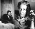 Hannah Arendt, een Duits-Amerikaanse politieke theoreticus