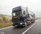 Vrachtwagen Scania R 580 4 × 2 stroomlijnen