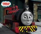 Victor is de manager van de Sodor Steamworks