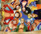 Belangrijkste personages in One Piece, Japanse manga geschreven door Eiichiro Oda
