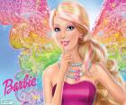 De prachtige Barbie is een fee en weet te houden een geheim