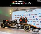 Sahara Force India F1-team van 2015