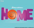 Logo van de film Home