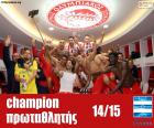 Olympiakos FC kampioen 2014-2015