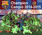 FC Barcelona, kampioen 2014-2015