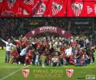 Sevilla, kampioen Europa League 2014-2015