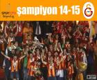 Galatasaray, kampioen 14-15