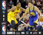 2015 NBA de finale, spel 6