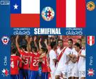 Halve Finale Copa America Chili 2015, Chili vs Peru
