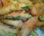 Plantaardige Tempura