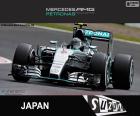 Nico Rosberg, Mercedes, Grand Prix van Japan 2015, tweede plaats
