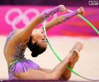 Ritmische gymnastiek met hoepel