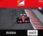 Sebastian Vettel, Ferrari, Grand Prix van Rusland 2015, tweede plaats