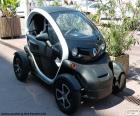 De Renault Twizy is een tweezitter elektrisch voertuig