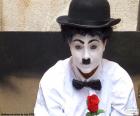 Charlie Chaplin imitator