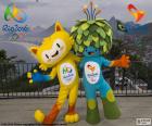 Vinicius en Tom zijn de mascottes van de Olympische en Paralympische spelen Rio 2016
