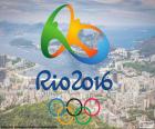 Logo van de Olympische spelen Rio 2016