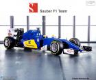 Sauber F1 Team 2016 gevormd door Marcus Ericsson, Felipe Nasr en de nieuwe C35