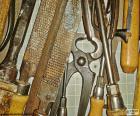 Diverse handgereedschappen timmerman