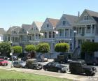San Francisco Victoriaanse huizen