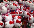 Enkele cijfers van de beroemde katachtige Hello Kitty