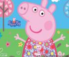 Peppa Pig bloem jurk
