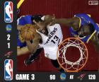 2016 NBA de finale, spel 3, Golden State Warriors 90 - Cleveland Cavaliers 120
