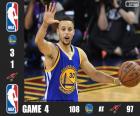 2016 NBA de finale, spel 4