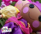 Twee poppen, Lalaloopsy rust in de tuin