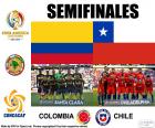 Halve finale van de Copa América Centenario 2016, Colombia vs Chili