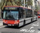 Barcelona's stedelijke bus