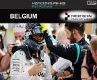 Nico Rosberg, de Belgische Grand Prix 2016