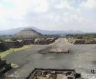 Precolumbiaanse stad Teotihuacan