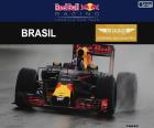 Max Verstappen, de Braziliaanse Grand Prix 2016