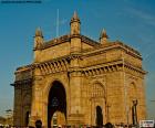 De Gateway of India is een monument van de stad van Bombay, India