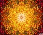 Mandala bloem van het leven, de heilige geometrie