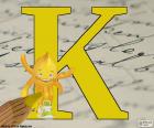 De К van de letter is de twaalfde van het alfabet Russisch